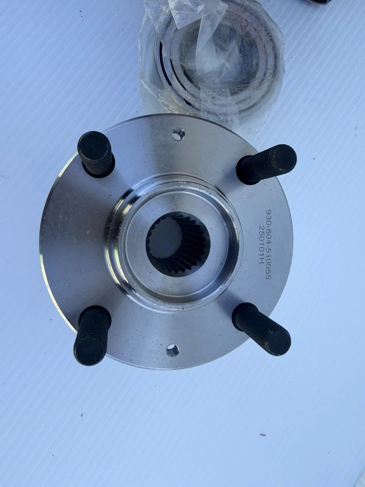 Buje de cojinete de rueda delantera MotorbyMotor 930-604 / 510055 para Hyundai Accent 00-11 Foto 3 de 3