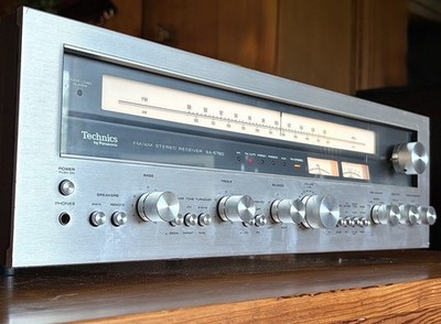 TECHNICS SA-5760 AMFM Stereo Receiver 165 Watt Rebuilt Serviced
