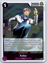 Koby OP16-064 Rare Foil The Time of Battle One Piece TCG