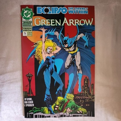 Green Arrow Annual #5 DC Comics Mike Grell Emerald Archer