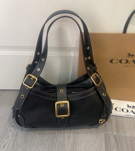 Drifter Shoulder 31 / CFM45 Black Leather Gold