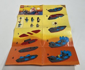 LEGO System 6057 Sea Serpent Instruction Manual Booklet ONLY No Bricks 