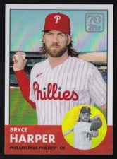 2021 Topps - Chrome 70 Years of Topps Baseball Bryce Harper #70YTC-13