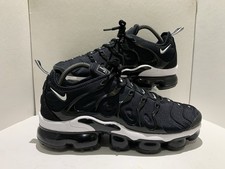 Nike Air Vapormax Plus TN scarpe da ginnastica overbranding nero/bianco taglia UK 7