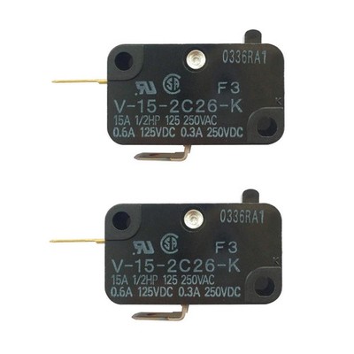 V-15-2C26-K Switch Snap Action Micro Switch Replacement for OMRON Switch S