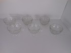 Anchor Hocking Waterford Waffle Clear Coffee or Punch Cups set of 6 — photo 1