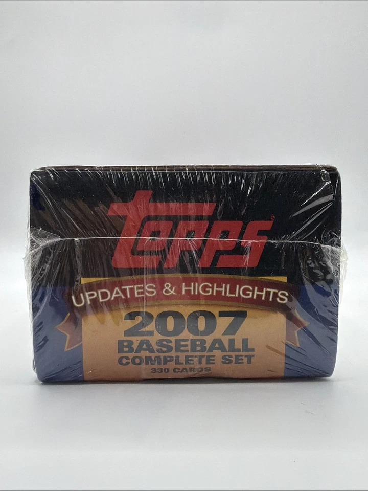 2007 Topps Updates & Highlights Complete Set (1-330) FACTORY SEALED - Image 2 of 4