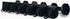 True Lok Mid-Size Locking Tuners - 6-in-lineBlack