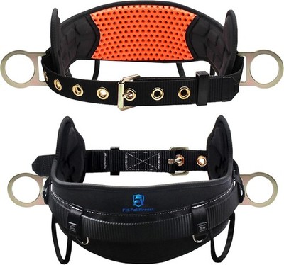Safety Harness Climbing Belt - Tongue Buckle Safety Belt with Ventable & Moistur