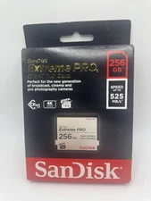 Sandisk SDCFSP-256G-A46D 256gb Extreme Pro Compact Flashflsh Rev D 525/450mb/s
