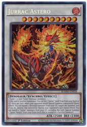 Jurrac Astero BLMM-EN018 Secret Rare 1st Edition