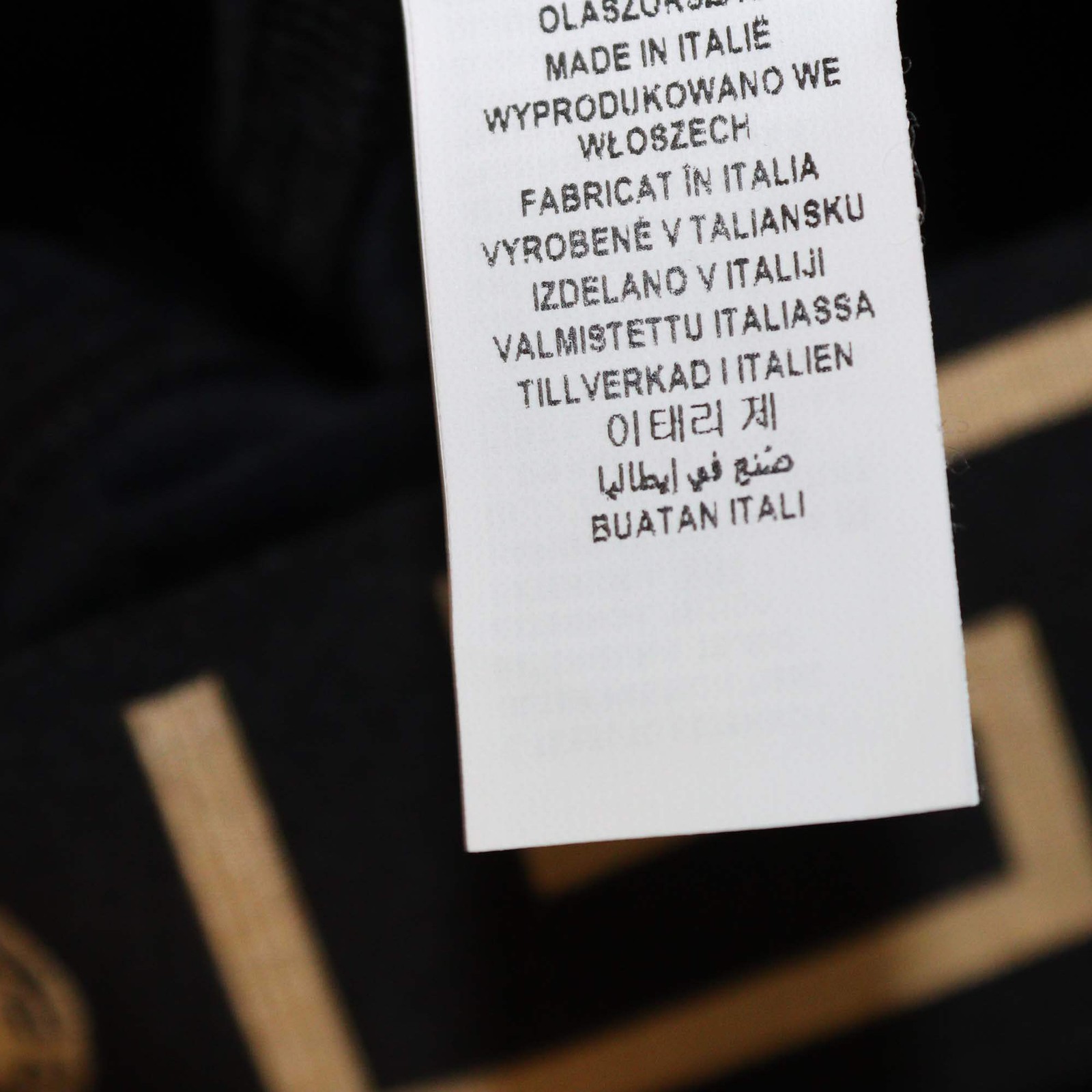 Versace Black Polyamide Greca Border Waistband Tr… - image 6