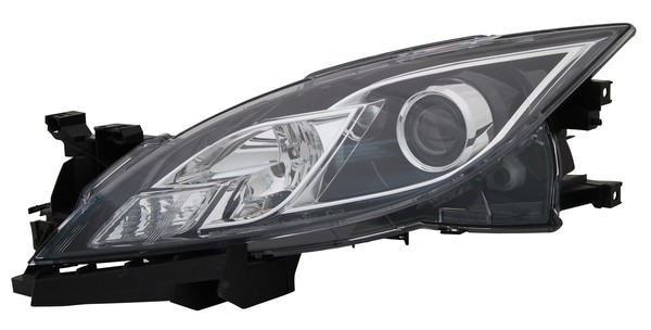 Scheinwerfer Links FüR Mazda 6 GH 2007-2010 H11 / H9 + Motor LWR Stellmotor-image