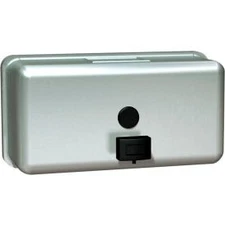 ASI Stainless Soap Dispenser Horizontal - 10-0345 Asi Group 10-0345 840176800819