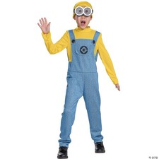 CHILD MINION BOB SM - Kids Halloween Costume Cosplay  Party Outfit