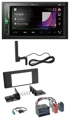 Pioneer MP3 DAB AUX 2DIN Bluetooth Autoradio für BMW X5 (E53 2000 2002) - Bild 1 von 4