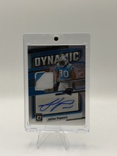 Panini 2023 Donruss Optic Julius Peppers Dynamic Autograph Patch Panthers /25 