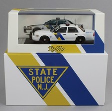 1:64 ROLLIN DIECAST New Jersey STATE POLICE FORD CROWN VICTORIA NIB
