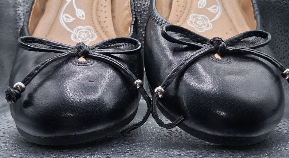 Zapatos planos de ballet camafeo para mujer Mootsies Tootsies talla 8,5 M Foto 3 de 4