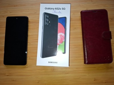 Samsung Galaxy A52s 5G SM-A528B/DS - 128GB - Awesome Black (Ohne Simlock) (Dual