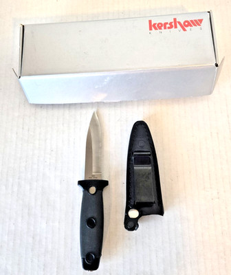 VINTAGE KERSHAW KAI 1009 BOOT BUDDY FIXED BLADE BOOT KNIFE LOT C