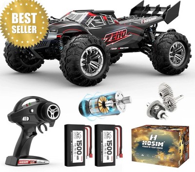 1/10 RC Car X05 4x4 Electric Off-Road Monster Truck 48km/h Waterproof RTR 8+