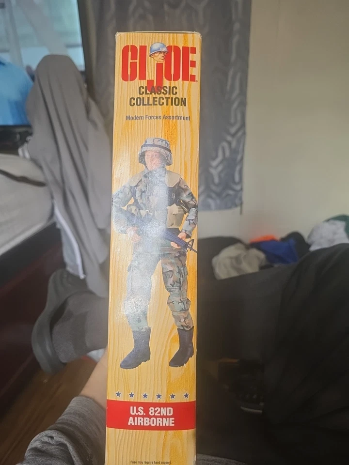 GI Joe EE. UU. 82º Aerotransportado Mujer 1998 Edición Limitada Figura de acción clásica 12" NUEVA Foto 4 de 4