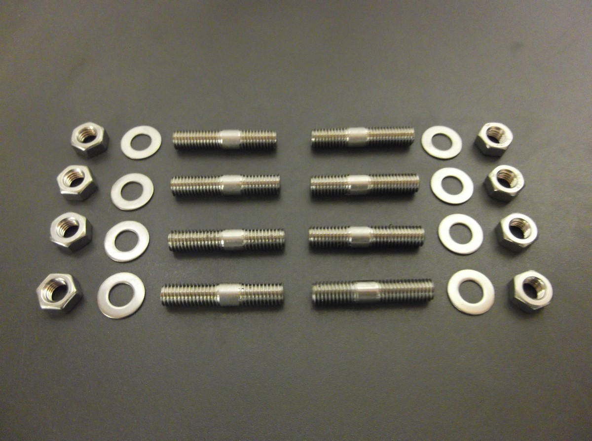 Honda CB1100 ALL MODELS EXHAUST STUDS STAINLESS STEEL + NUTS +