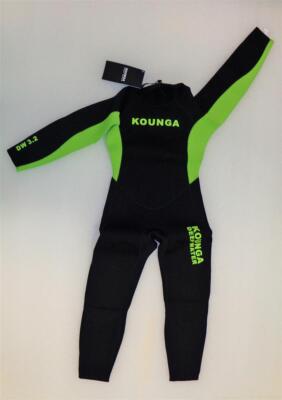 Kounga Boys Dw 3.2 Neoprene Full 3/2 Wetsuit , Gr. 8