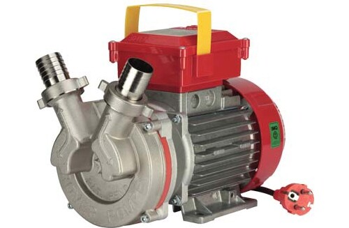 Rover Pompe Elettropompa Travaso NovaxOil Inox30 Watt 1000 lt/H 5000 H.Maxmt 15