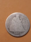 1875 SEATED LIBERTY DIME