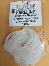 HARELINE  Chicone's Regular Crusher Legs  #CRR14  GREEN GLOW IN THE DARK