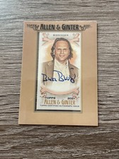 Buzz Bissinger 2021 Topps Allen & Ginter Framed Auto Autograph