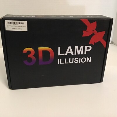 3D Lamp Illusion Sonic The Hedgehog, 3 Different Possess Brand New