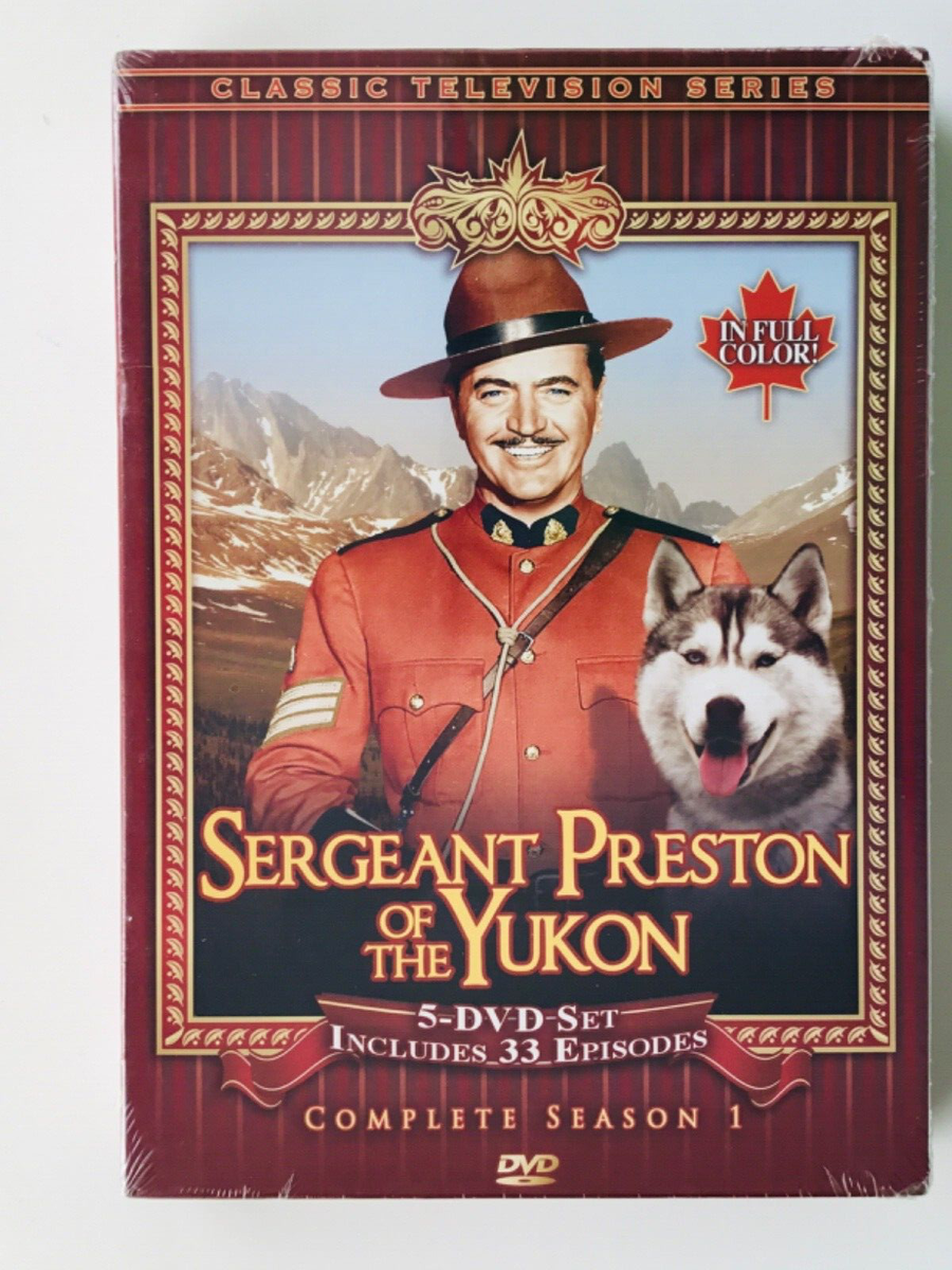 Sergeant Preston Of The Yukon - Season 1 (DVD, 2009, 5-Disc Set  