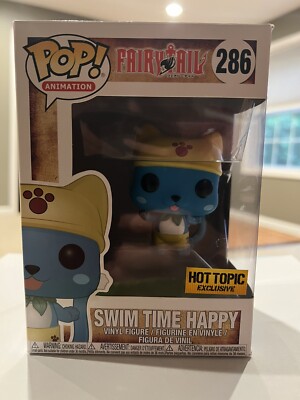 Funko Pop! Animation Fairy Tail Swim Time Happy #286 Hot Topic