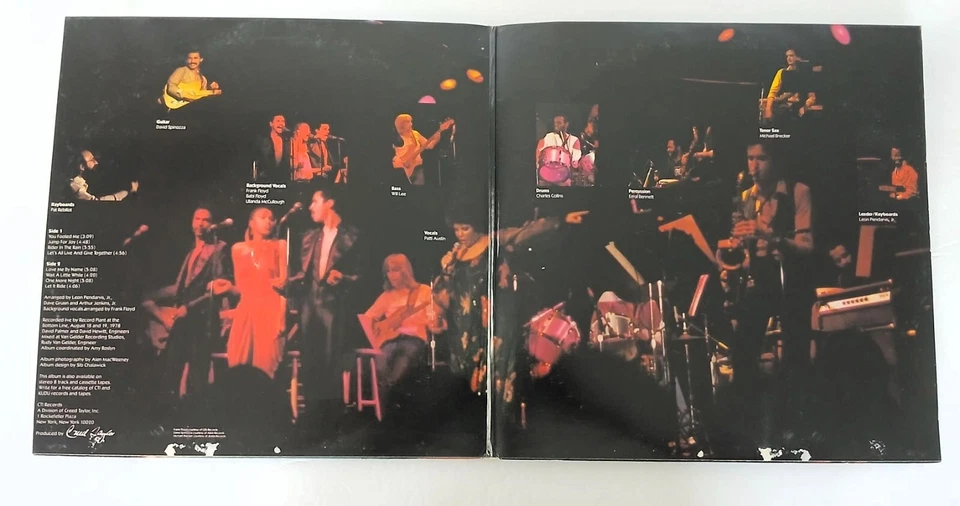 Patti Austin "Live At The Bottom Line" LP 1979 CTI Records CTI 7086 VG+ - Image 3 of 4