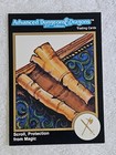 AD&D Scroll, Protection from Magic Gold Border Trading Card #200 Dungeon Dragons