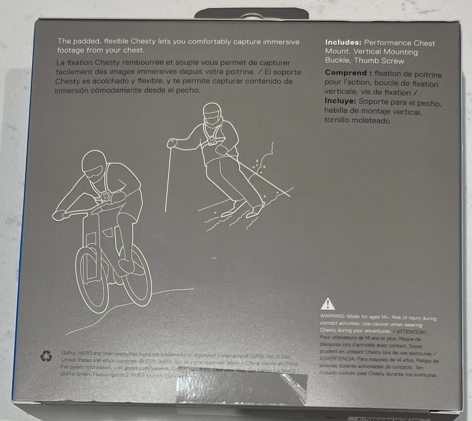 GoPro ACHOM-001 Chest Mount Harness for GoPro - Brand New - Image 3 of 3