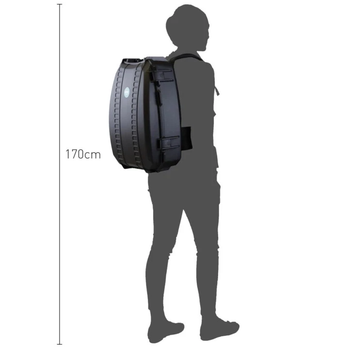 HPRC 3600 Hard Resin Case Backpack with Bassano Handle Camera Waterproof Bag - Image 2 of 4