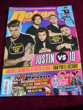 NOTAS magazine JUSTIN BIEBER ONE DIRECTION 1D POSTERS PATY CANTU DANNA CD9 rare