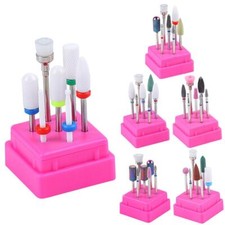 7Pcs Ceramic Nail Drill Bits Set File Acrylic Manicure Pedicure Nail Art Tools-