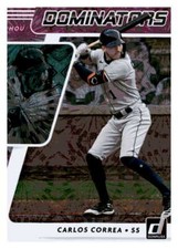 2021 Donruss Dominators Diamond Carlos Correa  DOM5