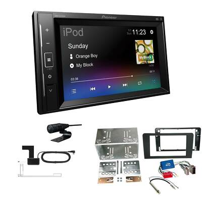 Pioneer Autoradio Bluetooth DAB Apple Android für Audi A3 2003-2006 schwarz
