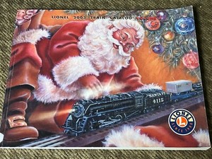 Vintage Lionel 2003 Train Catalog Volume 2, Santa Cover