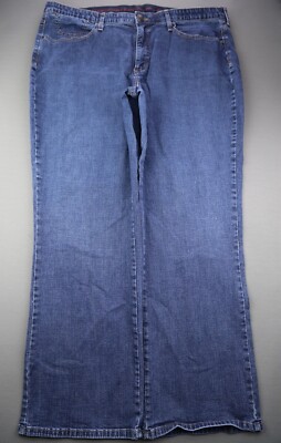 Women's Lee Jeans Mid Rise Boot Cut Most Comfortable Size 24W M (40x30)