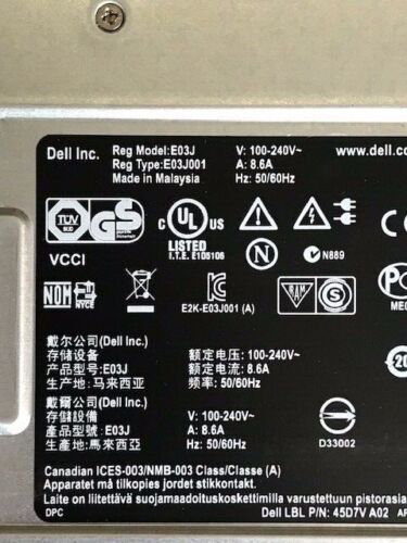 Dell Compellent SC220 STORAGE WITH 24 x 900GB HDD 2 x SAS CONTROLLERS - Picture 3 of 8