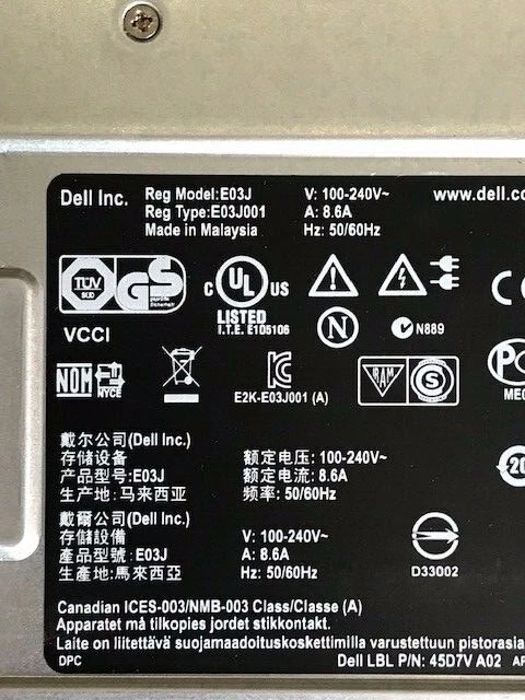 Dell Compellent SC200 STORAGE WITH 24 x 300GB HDD 2 x CONTROLLERS - image 3 of 4
