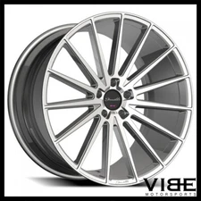 22" GIANELLE VERDI SILVER CONCAVE WHEELS RIMS FITS MERCEDES W221 S550 S63