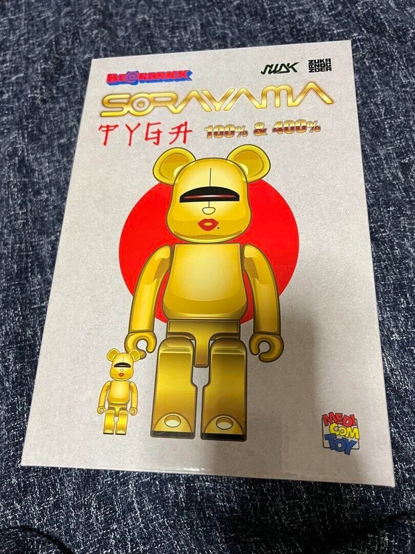 HAJIME SORAYAMA TYGA GOLD Bearbrick Be@rbrick MEDICOM TOY HAJIME SORAYAMA TYGA GOLD Bearbrick Be@rbrick MEDICOM TOY
